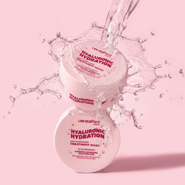 Lee Stafford Hyaluronic Hydration Treatment Mask, hloubkově hydratační maska, 200 ml