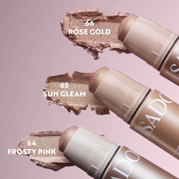 IsaDora The Highlight Stick krémový rozjasňovač s pudrovým finišem 64 Frosty Pink