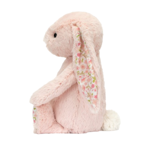 Jellycat růžový květinový králíček, střední