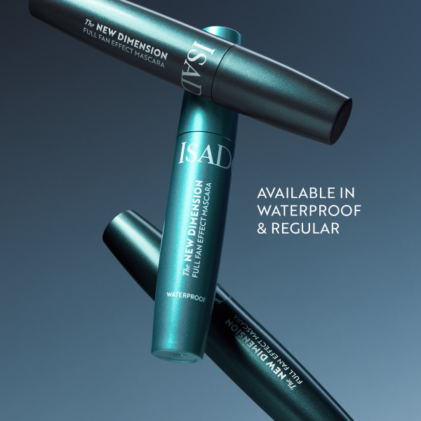 ISADORA The New Dimension Mascara 01 Black, řasenka pro dokonale definované řasy