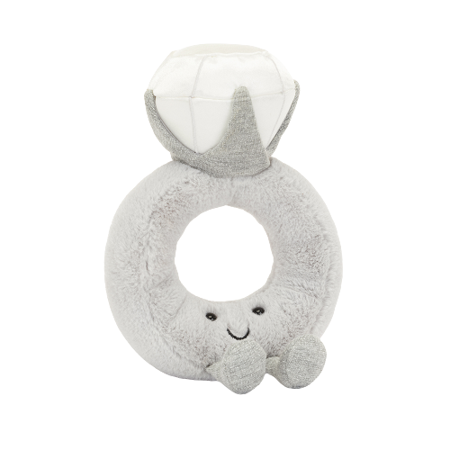 Jellycat Plyšová hračka - Prsten s diamantem 20 cm