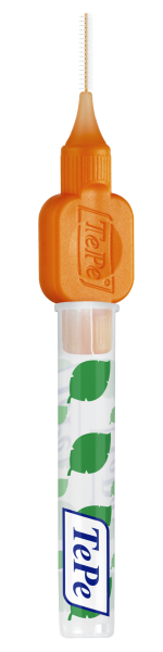 TePe Original mezizubní kartáčky z bioplastu 0,45 mm, oranžové, 8 ks