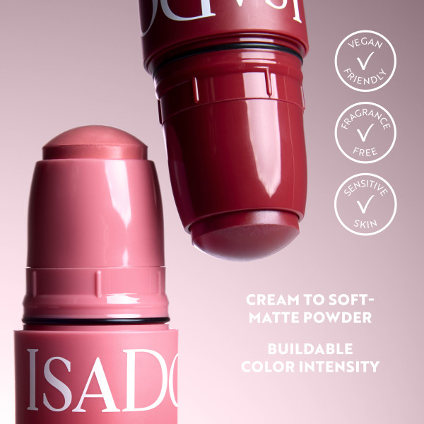 ISADORA The Blush Stick 64 Proud Rose, krémová tvářenka s matným finišem