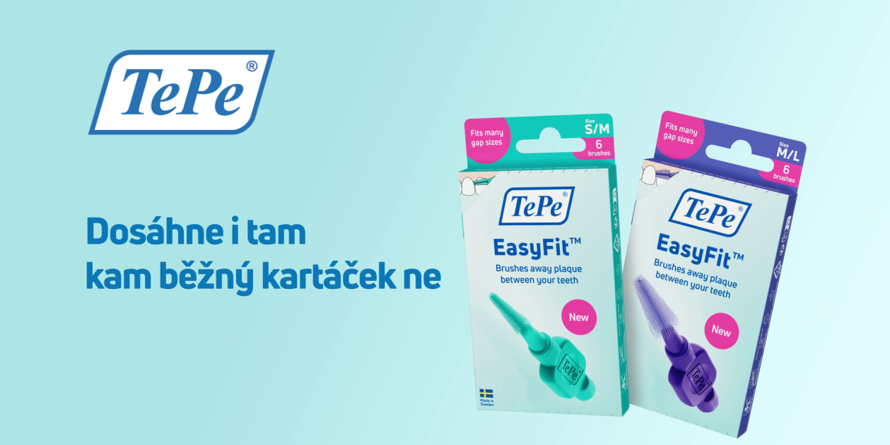 TePe EasyFit: mezizubní čištění má být samozřejmost
