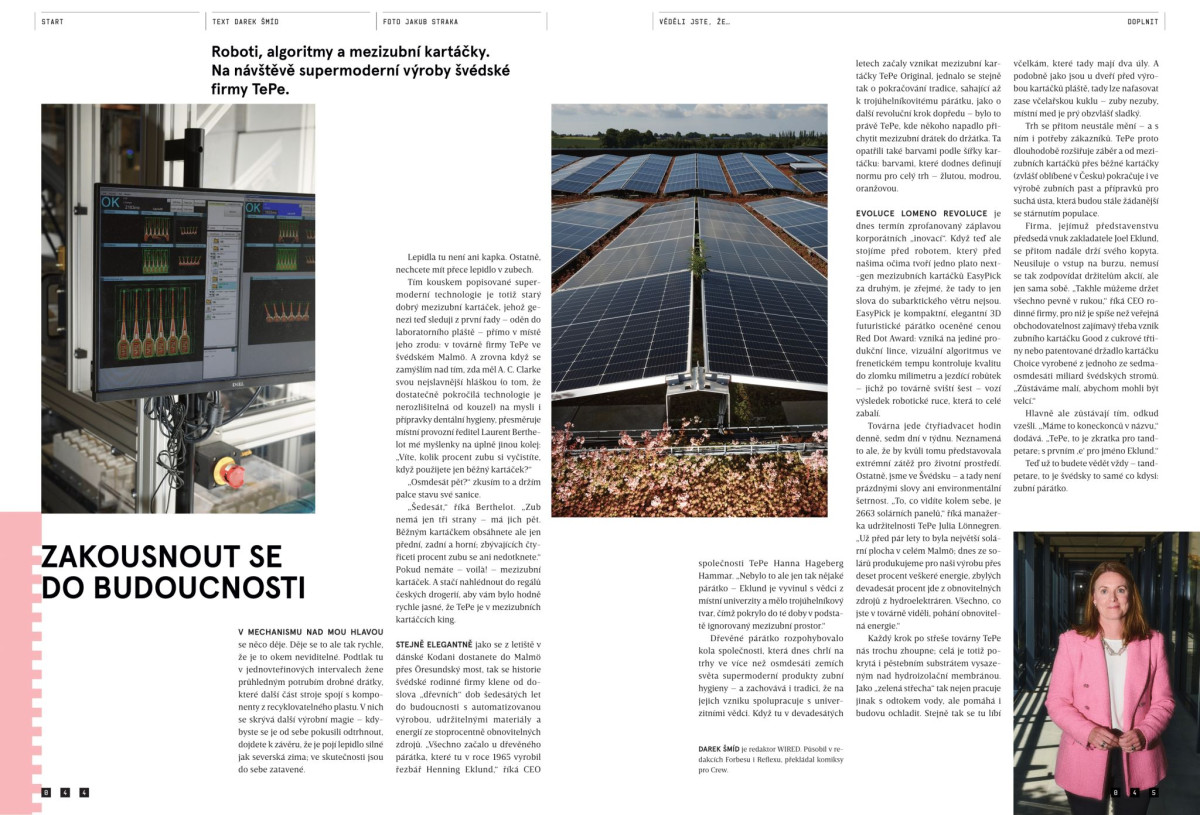 „Zůstáváme malí, abychom mohli být velcí" - TePe ve Wired