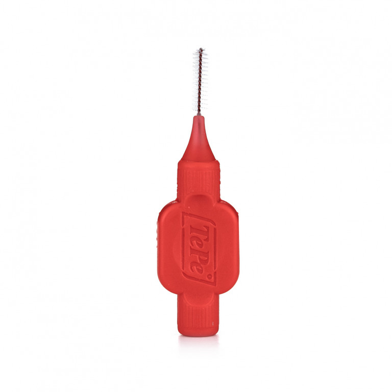 TePe Original mezizubní kartáčky z bioplastu 0,5 mm, červené, 6 ks