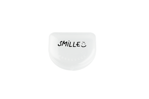 SMILLE mini schránka na nosiče nebo rovnátka průhledná