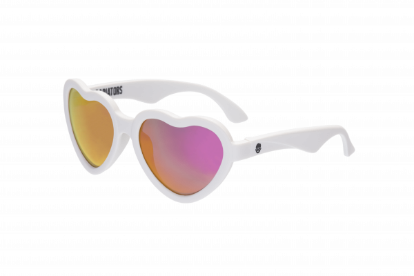 BABIATORS Sweetheart polarizační sluneční brýle, bílé, 0-2 let