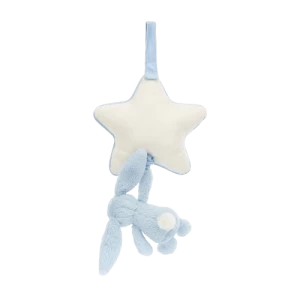 Jellycat Hudební hračka modrý králíček