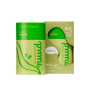 Nuud Botanical Scents Lime x Bergamot Tuhý deodorant s vůní limetky a bergamotu, 45 g