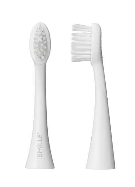 SMILLE Sonic Brush, náhradní hlavice, bílá, 2ks