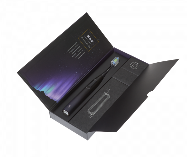 Oclean X Pro sonický kartáček Aurora Purple, černo-fialový