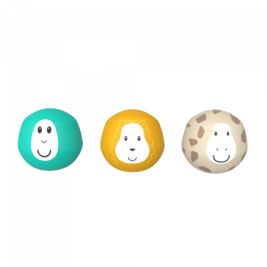 Matchstick Monkey, klouzačka, bílá