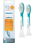 Philips Sonicare for Kids Standard HX6042/33 Standardní velikost hlavice sonického kartáčku pro děti od 7 let, 2 ks