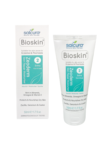 Salcura Bioskin Adult Zeoderm Skin Repair - krém na obličej a tělo pro akutní péči, 50 ml