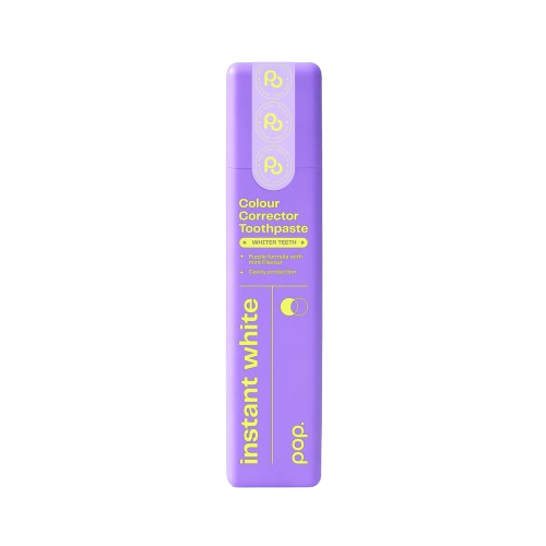 Pop Instant White Colour Corrector, zubní pasta s okamžitým zesvětlujícím efektem, 75 g