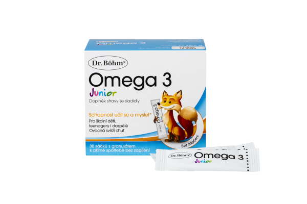 Dr. Böhm Omega 3 Junior, 30 sáčků