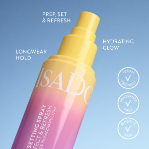 ISADORA The Glow Setting Spray, rozjasňující fixační sprej