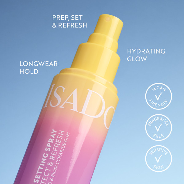 ISADORA The Glow Setting Spray, rozjasňující fixační sprej