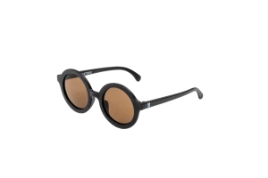 BABIATORS Original Round Jet Black, sluneční brýle černé, 0-2 roky
