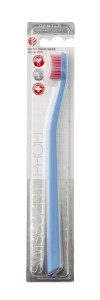 SWISSDENT GENTLE X-soft, světle modrý s růžovými vlákny