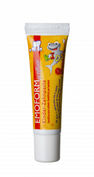 EMOFORM Actifluor KIDS zubní pasta pro děti 0-6 let, 12 ml