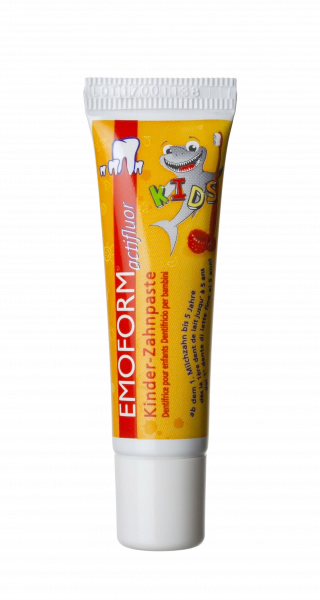 EMOFORM Actifluor KIDS zubní pasta pro děti 0-6 let, 12 ml