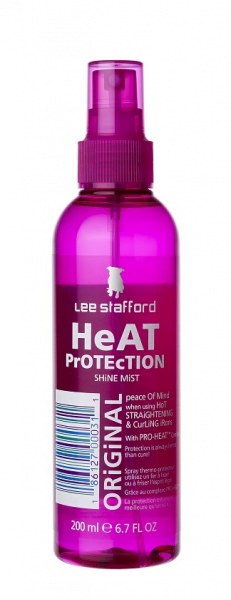 Lee Stafford Original Heat Protection Shine Mist ochranný sprej na vlasy, 200 ml