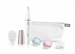 Braun Face 851 SPA epilátor na obličej s čisticím kartáčkem v jednom