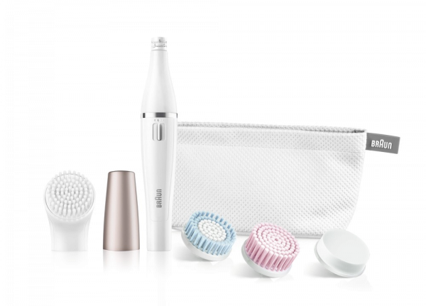 Braun Face 851 SPA epilátor na obličej s čisticím kartáčkem v jednom