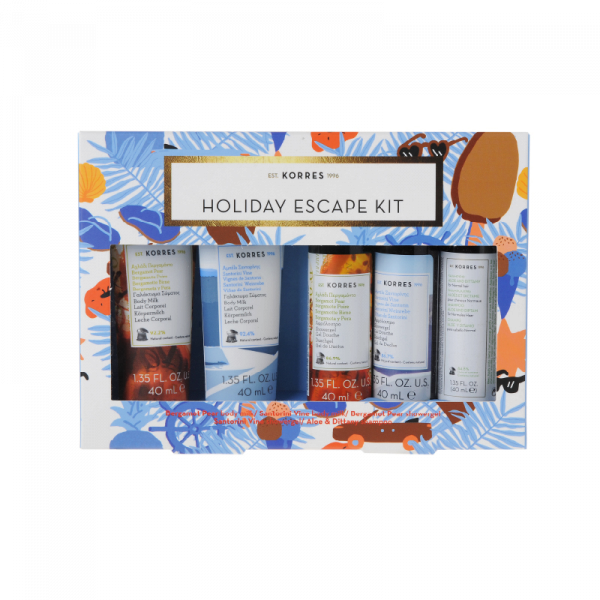 KORRES Holiday Escape - minikolekce péče o tělo a vlasy