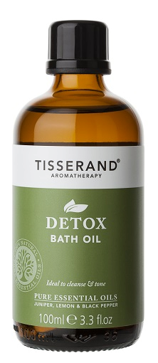 Tisserand Luxusní detoxikační koupelový olej s jalovcem a citronem 100 ml