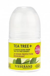 Tisserand Deodorant Tea Tree+ 24hodinový kuličkový deodorant s tea tree, 35 ml