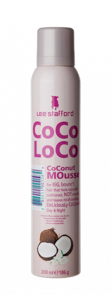 Lee Stafford CoCo LoCo Coconut Mousse, pěnové tužidlo na vlasy, 200 ml