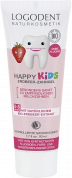 LOGODENT Happy Kids zubní gel BIO, jahoda, 50 ml