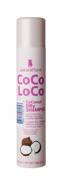 Lee Stafford CoCo LoCo Dry Shampoo suchý šampon, 200 ml