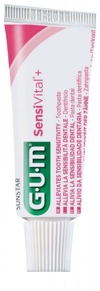 GUM SensiVital+ zubní gel pro citlivé zuby s CPC 0,05 %, 12 ml