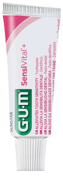 GUM SensiVital+ zubní gel pro citlivé zuby s CPC 0,05 %, 12 ml