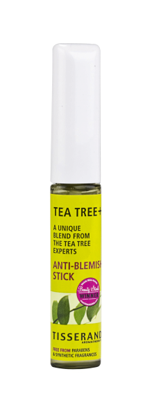 Tisserand Blemish Stick Tea Tree+ Tyčinka na akné stahující a dezifekční s tea tree a kanukou, 8 ml