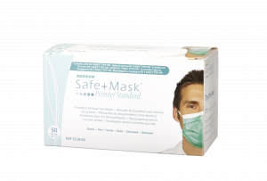 Medicom Safe Mask Premier Standard ústenka, světle zelená, 50 ks