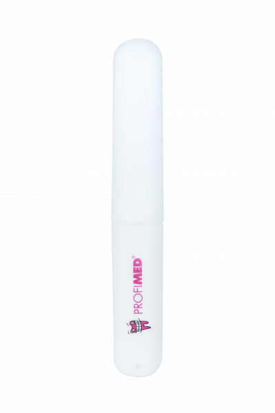 PROFIMED bílé cestovní pouzdro na kartáček