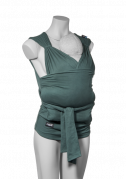Najell Wrap šátek, tmavě zelený, M/L