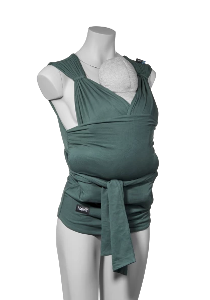 Najell Wrap šátek, tmavě zelený, M/L