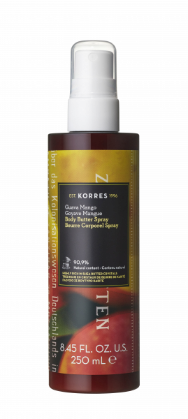 KORRES GUAVA MANGO Body Butter Spray - tělové máslo ve spreji, 250 ml