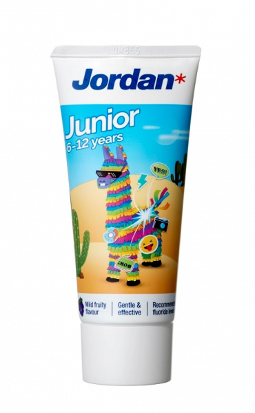 Jordan Junior zubní pasta pro děti 6-12 let, 50 ml