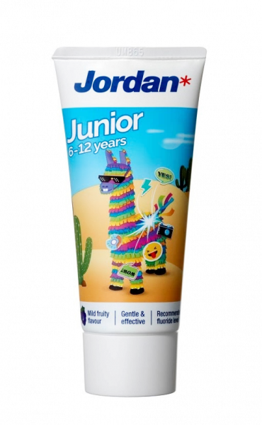 Jordan Junior zubní pasta pro děti 6-12 let, 50 ml