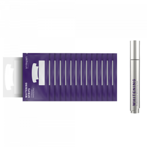 Smilepen Whitening Strips, sada bělicích pásek a gelového pera