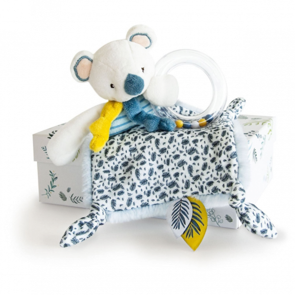 Doudou koala muchláček s chrastítkem, 22 cm