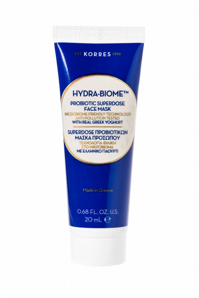 KORRES GREEK YOGHURT HYDRA-BIOME koncentrovaná probiotická pleťová maska, 20 ml