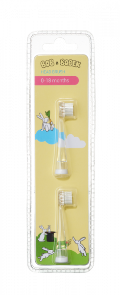 Bob a Bobek baby náhradní hlavice 0-18 měsíců, 2 ks
